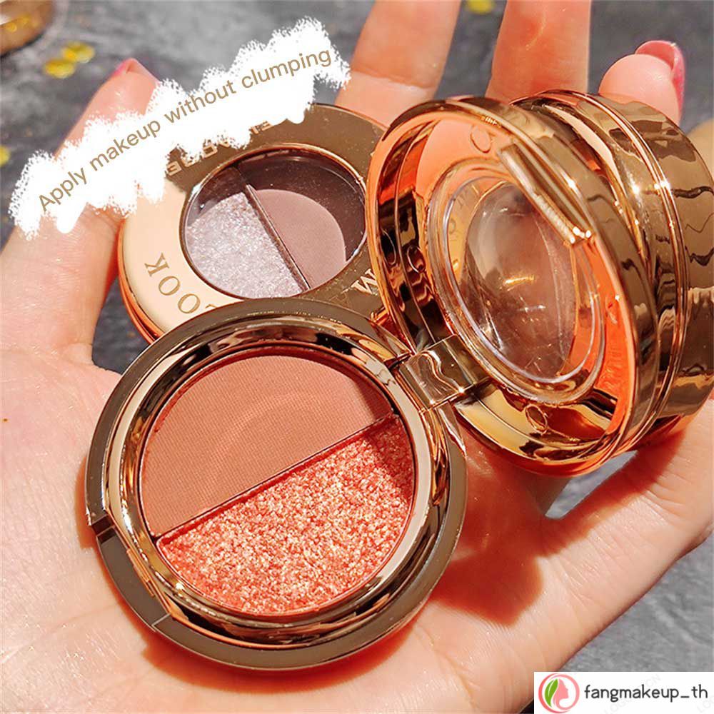 เครื่องสําอาง Long-lasting Makeup Effect Color Palette Shiny Eye Makeup กันน้ําและกันเหงื่อ Shiny Hi