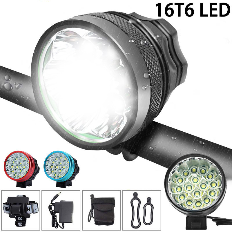 อุปกรณ์บินไฟฉาย Mountain Death Self-Shockproof Running Light Night ไฟหน้ารถกันน้ํา T6 Strong Light 1