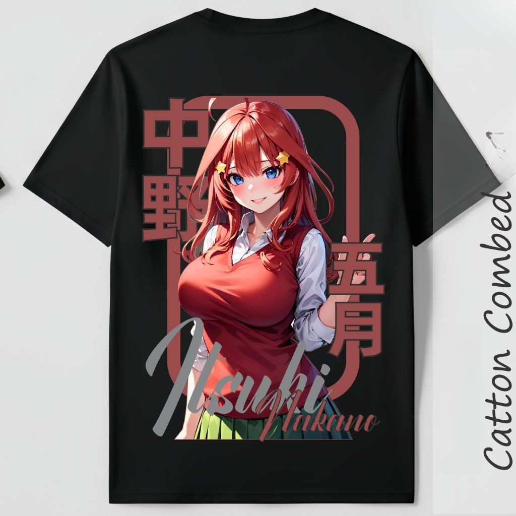 เสื้อยืด Nakano Itsuki/เสื้อยืด Itsuki