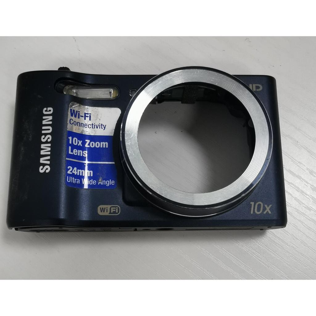 Q Samsung WB30F เปลือกหน้าพร้อมฝาครอบด้านบน 90% เครื่องถอดชิ้นส่วนดั้งเดิมใหม่