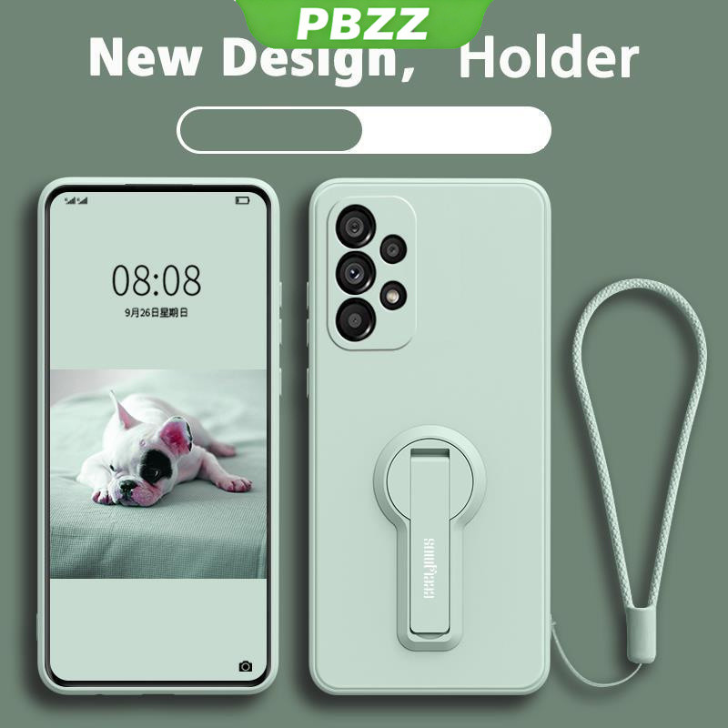 PBZZ FOR เคส ปลอกซัมซุง samsung A33 5g ซัมซุง A53 5g ซัมซุง A73 5g โทรศัพท์กรณี softcase ซิลิโคนเหลวป้องกันเรียบกันกระแทกกันชนปกการออกแบบใหม่360 ° กับผู้ถือ ytxzzj01