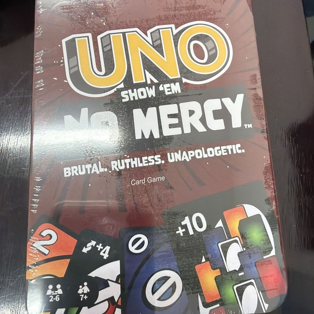 UNO Leave No Love Edition Solitaire UNO Card Boxed Solitaire Game Classic Family Winter Party UNO Ca