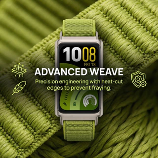 กีฬาสายรัดไนลอนสําหรับSmartwatch Huawei Band 11/11 ProสายรัดBreathable Repalcementเข็มขัดอุปกรณ์เสริมสําหรับHuawei Band 10 9 8 NFC
