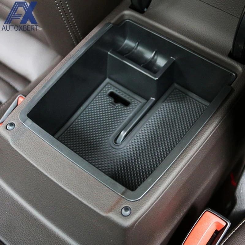 AX คอนโซลกลางที่เท้าแขนกล่องเก็บ Arm Rest ถังถาดผู้ถือกรณีรถจัดแต่งทรงผมสําหรับ VW Volkswagen Passat