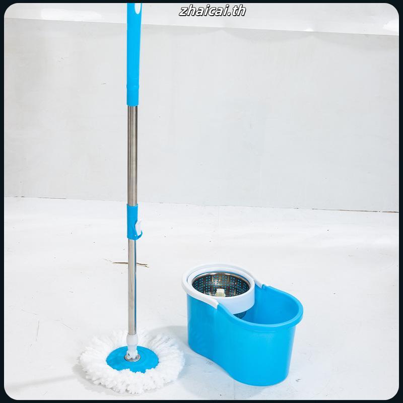 BE WISH ชุดอุปกรณ์ถังปั่นพร้อมไม้ม็อบ STAINLESS PLUS สีม่วง