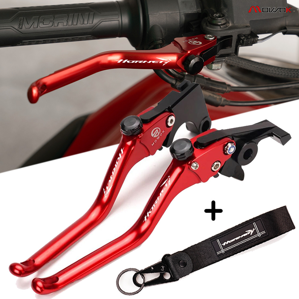 O-สําหรับHONDA CB750 HORNET 2023 CB 750 อุปกรณ์เสริมรถจักรยานยนต์Key Chain CNCเบรคมือจับคลัทช์เบรคCB750