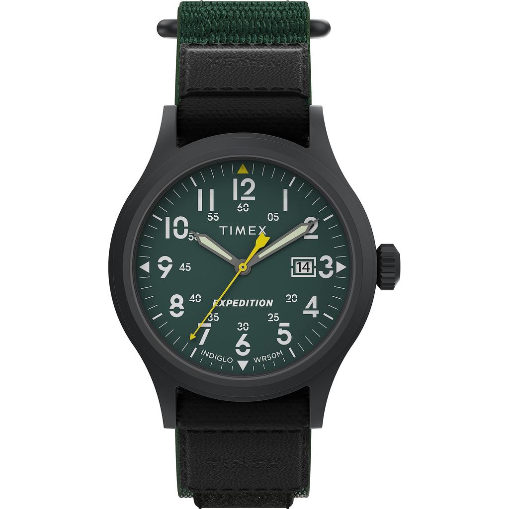 Timex Men's Expedition Scout 40mm Watch, Green/Gray
