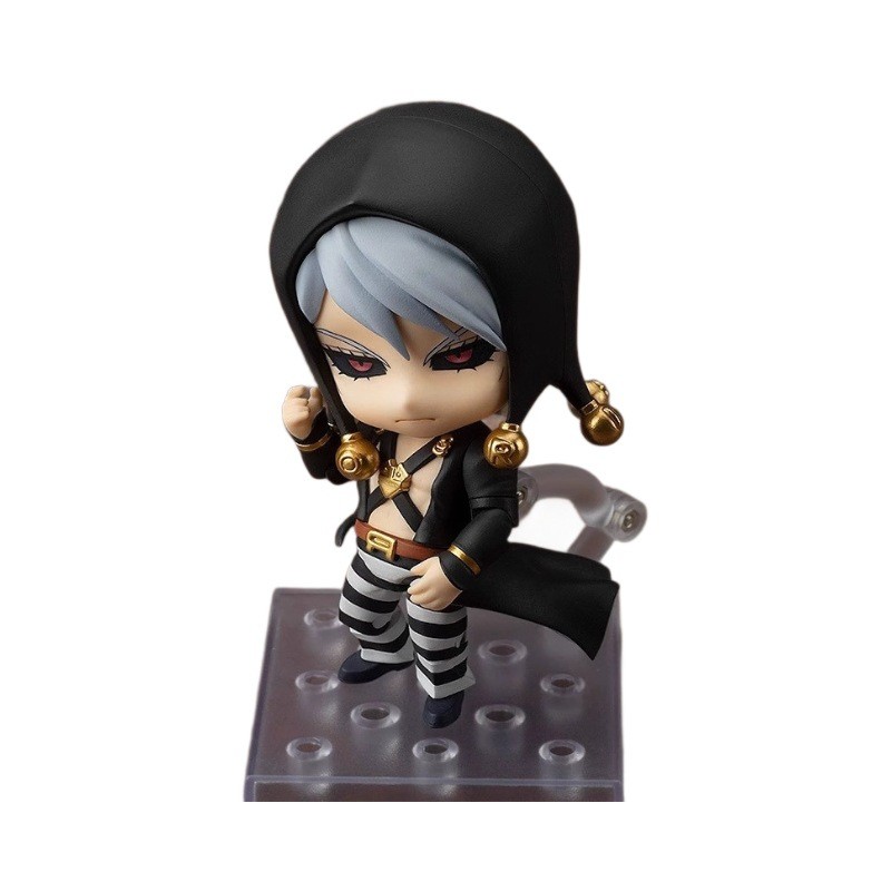 อะนิเมะ JOJO Golden Wind Risotto Nero 1326 รุ่น Q Clay Action Figure Face Swap ของเล่นสะสมเด็ก