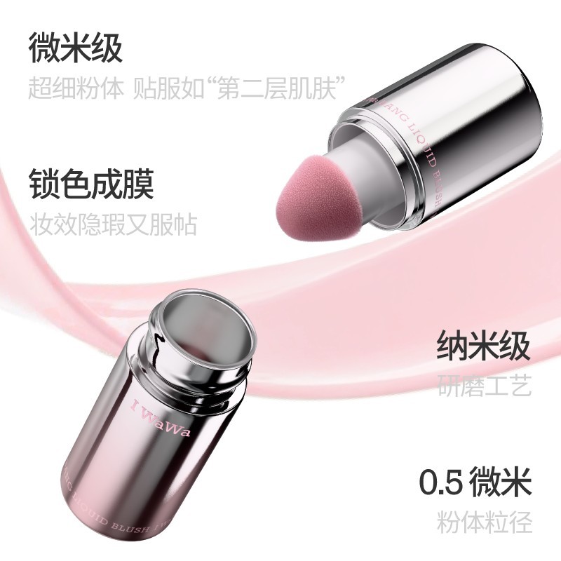 Iwawa Eva Bang Liquid Blush เผยผิว Tendernes iwawa Bang Liquid Blush Liquid เผยผิว Tender Clear Cont