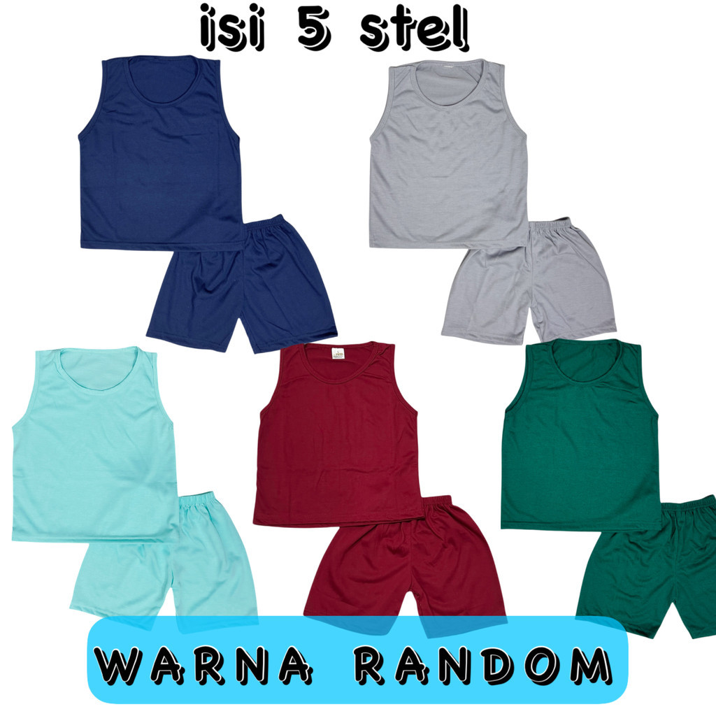 YEYA (PACKAGE) PLAIN SINGLET SET สําหรับเสื้อยืดแขนสั้น