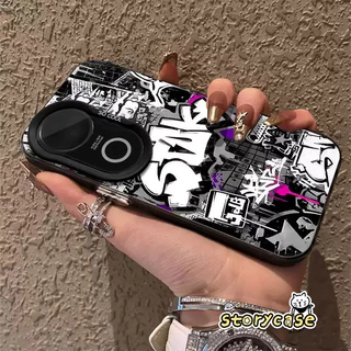 เหมาะสำหรับ OPPO Reno 14 15 16 11 8T 10 10 Pro 4F 5F 5 6 7Z 8Z 12 12F 13 13F 15F 13 14 15 Pro สไตล์กราฟฟิตี้บนท้องถนน