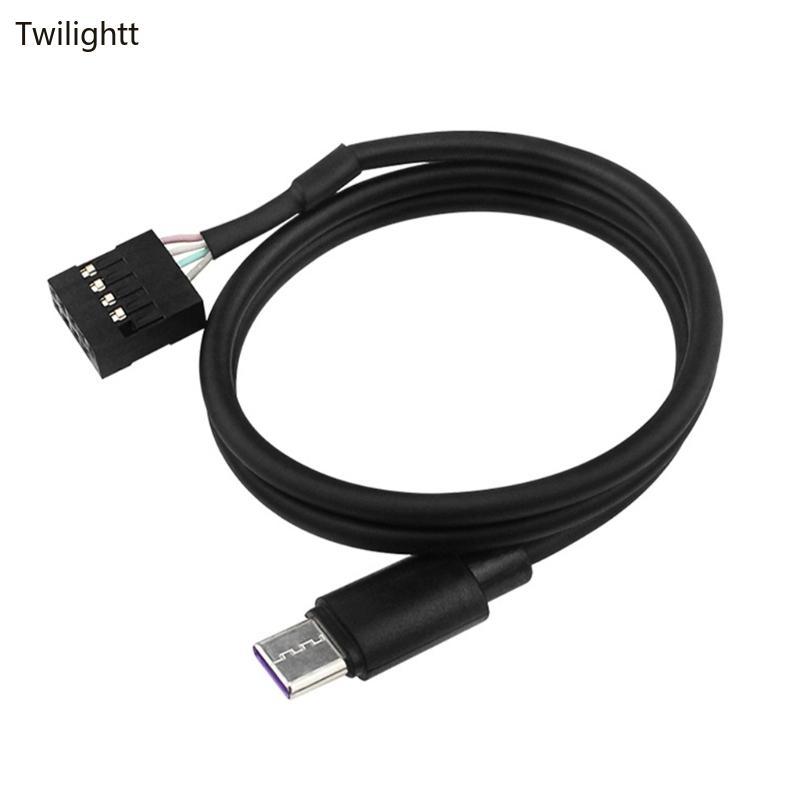 WILI Secure Connection 9Pin To Type C สายไฟสําหรับอุปกรณ์เสริมคอมพิวเตอร์