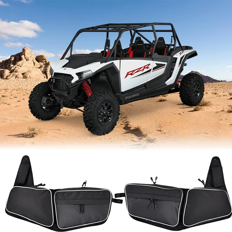UTV 1680D ด้านหน้าด้านข้าง PVC กระเป๋าใช้งานร่วมกับ Polaris RZR XP 1000/RZR XP 4 1000 2024-2025 ฟองน
