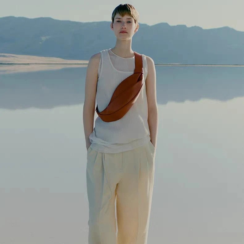 T Tanabata Gift Polene Polene Neyu Smooth Cowhide Crossbody Bag Portable