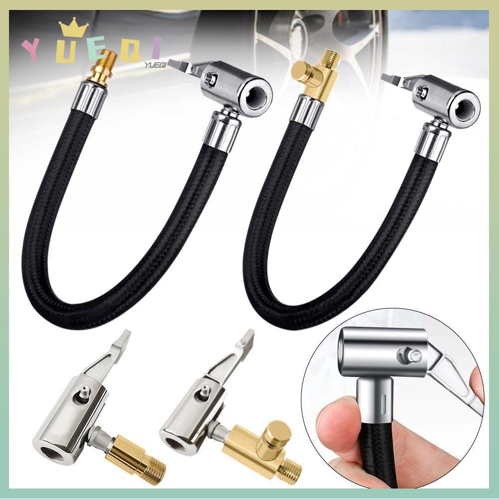 .Adapter สำหรับยางจักรยาน ทนทานและล็อกแน่น ใช้งานกับเครื่องสูบลม มอเตอร์ไซค์และจักรยาน