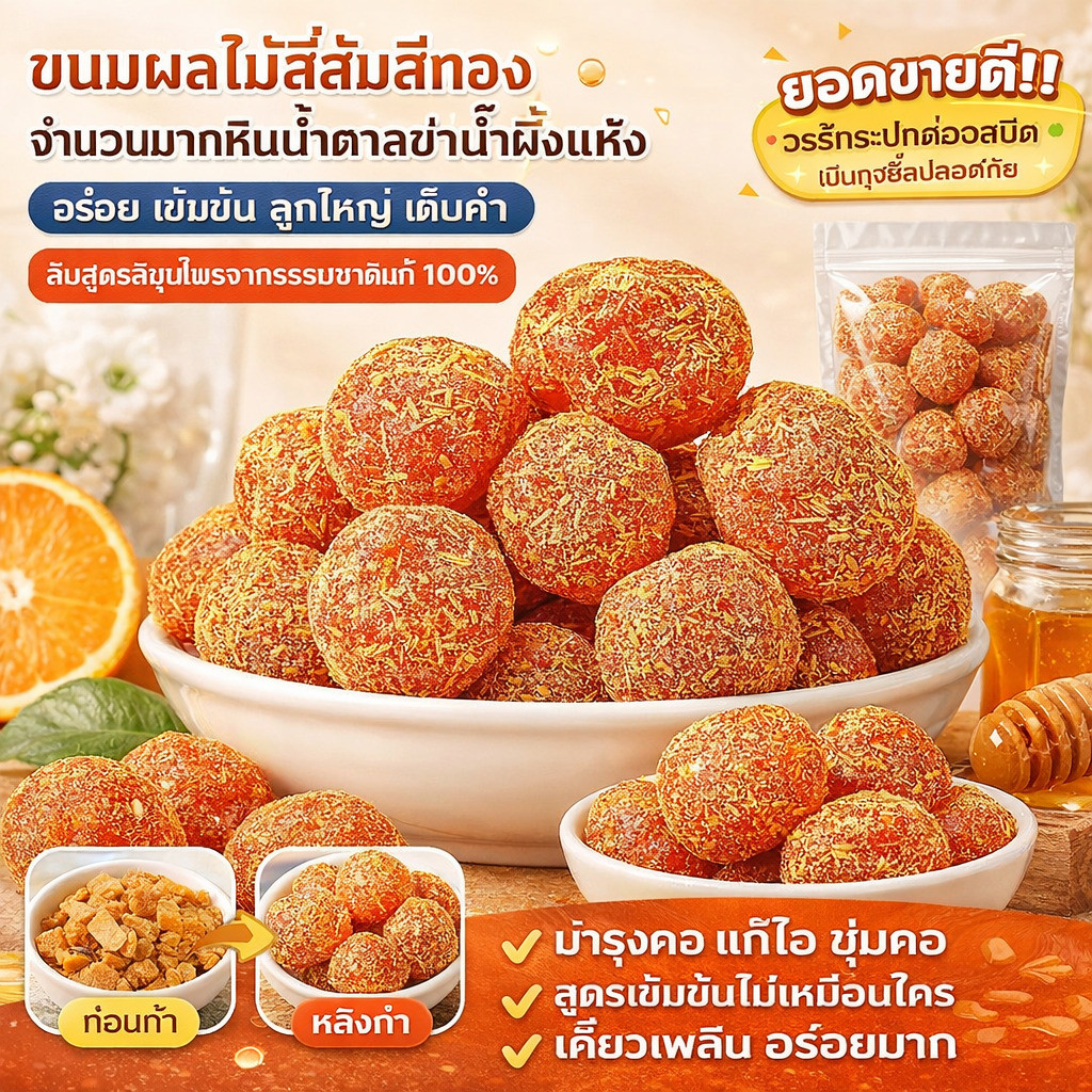 น้ำผลไม้ สด ชะเอมเทศ ลูกอมน้ำแข็ง แก้เสมหะและบรรเทาอาการไอ ส้มสายชูแห้ง