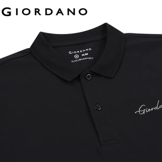 GIORDANO เสื้อโปโลผู้ชาย Men's Slim Signature Polo 01016256