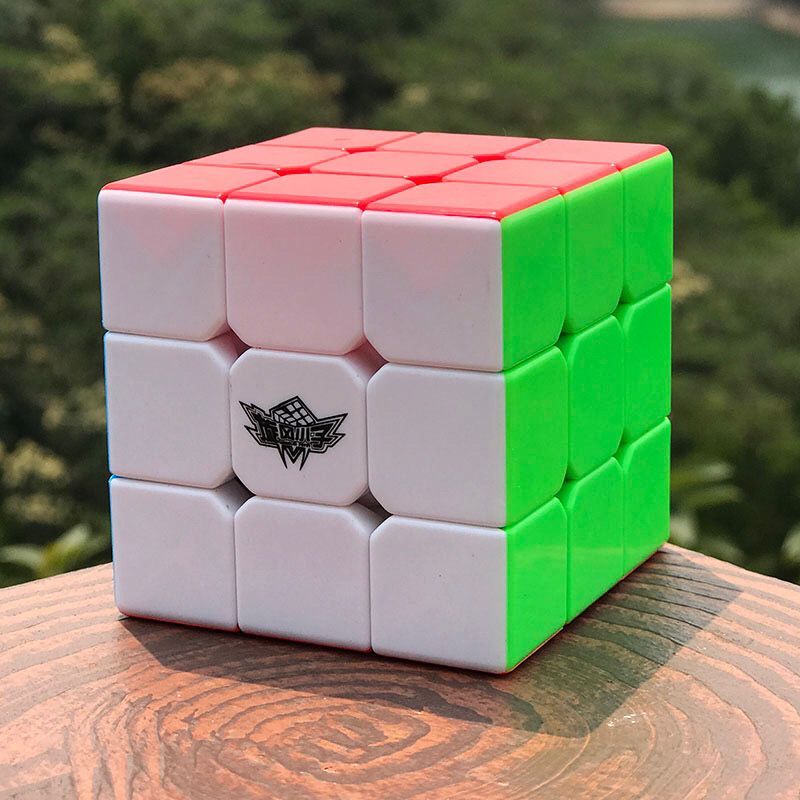 Cyclone Boy Rubiks Cube Third-Order ของเล่นบีบอัดการศึกษา 6 ปีขึ้นไปเด็กเริ่มต้นตรัสรู้ของเล่นเพื่อก