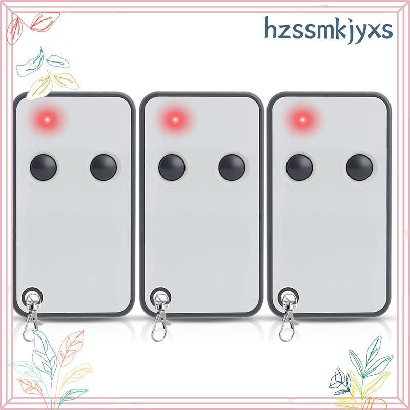 3pcs รีโมทคอนโทรลสําหรับ E80 TX52R 2 ช่อง 433.92 MHz สําหรับ Gate และโรงรถเปลี่ยนรีโมทคอนโทรล hzsmkj