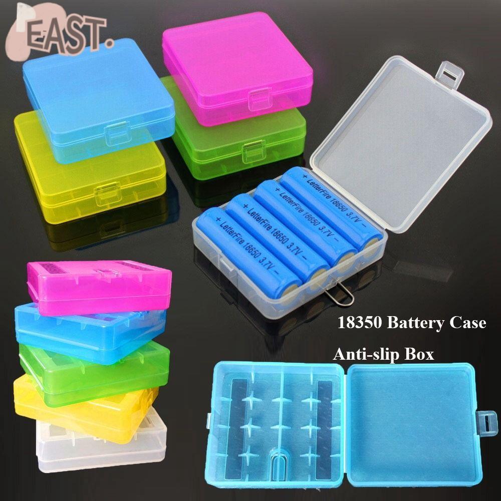 EASTS แบตเตอรี่ ,กล่องแบตเตอรี่ 18650 พลาสติกกันลื่น,กล่องแบตเตอรี่ AA 4 ก้อน,ที่ใส่แบตเตอรี่ AA 183