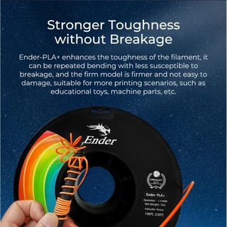 Creality PLA+ 1.75mm 1kg Ender Series Filament เส้นพิมพ์ 3D คุณภาพสูง งานเรียบ แข็งแรง