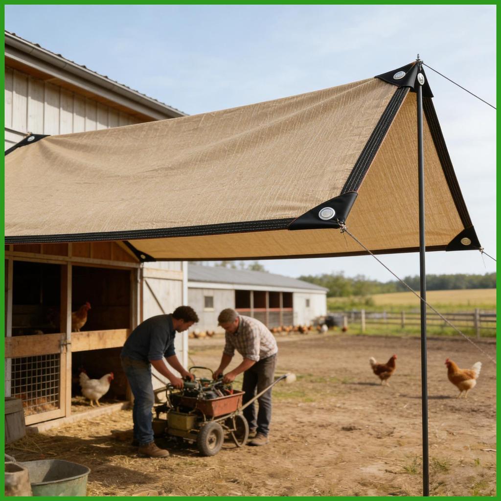 Shade Sails กลางแจ้งสี่เหลี่ยมป้องกันรังสียูวีระเบียงกันสาด Sun Shade Canopy สําหรับ Garden Deck ระเ