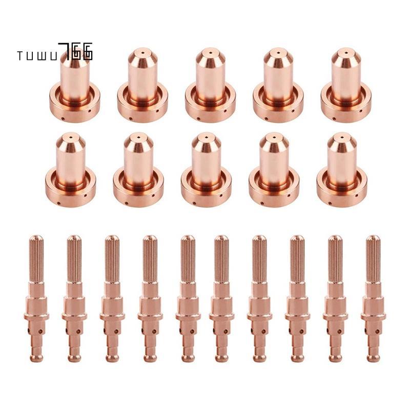 [tuwu766]10 ชิ้น 9-8210 หัวฉีดพลาสม่า 10 ชิ้น 9-8215 พลาสม่าอิเล็กโทรด Fit สําหรับแบบไดนามิกความร้อน