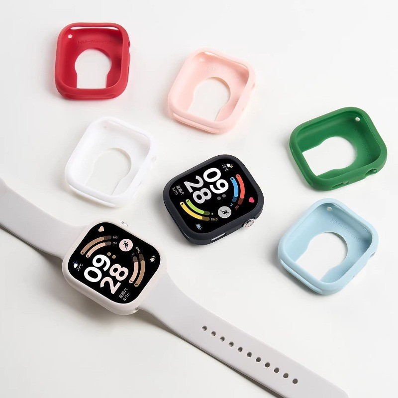 สมาร์ทวอท์ชเคสซิลิโคนสําหรับ Redmi watch6 รูปที่ 2