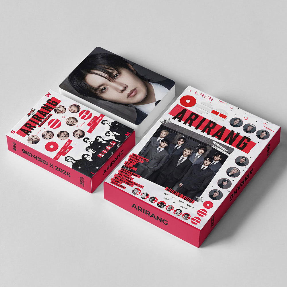 55-127pcs WORLDTOUR ARIRANG Photocards V TYPE PERMISSION TO DANCE ON STAGE FESTA Jin ECHO J-HOPE JUN