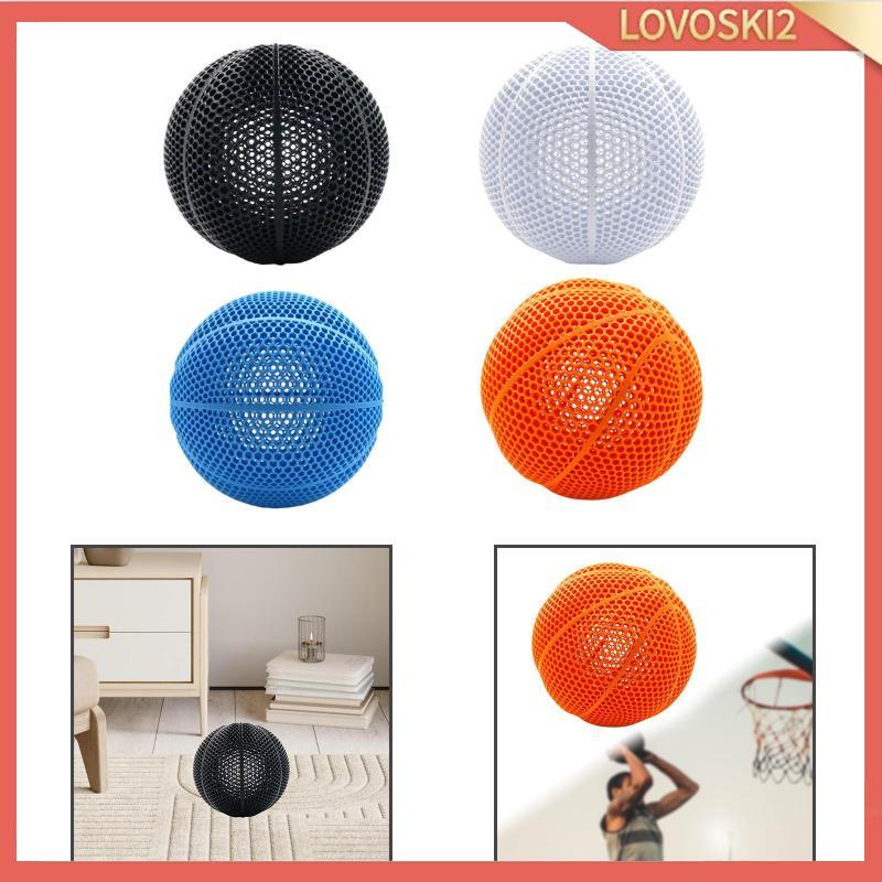 [Lovoski2] บาสเก็ตบอลพิมพ์ลาย 3D Airless Basketball Maintenance Sports Ball สําหรับเด็กในร่มกลางแจ้ง