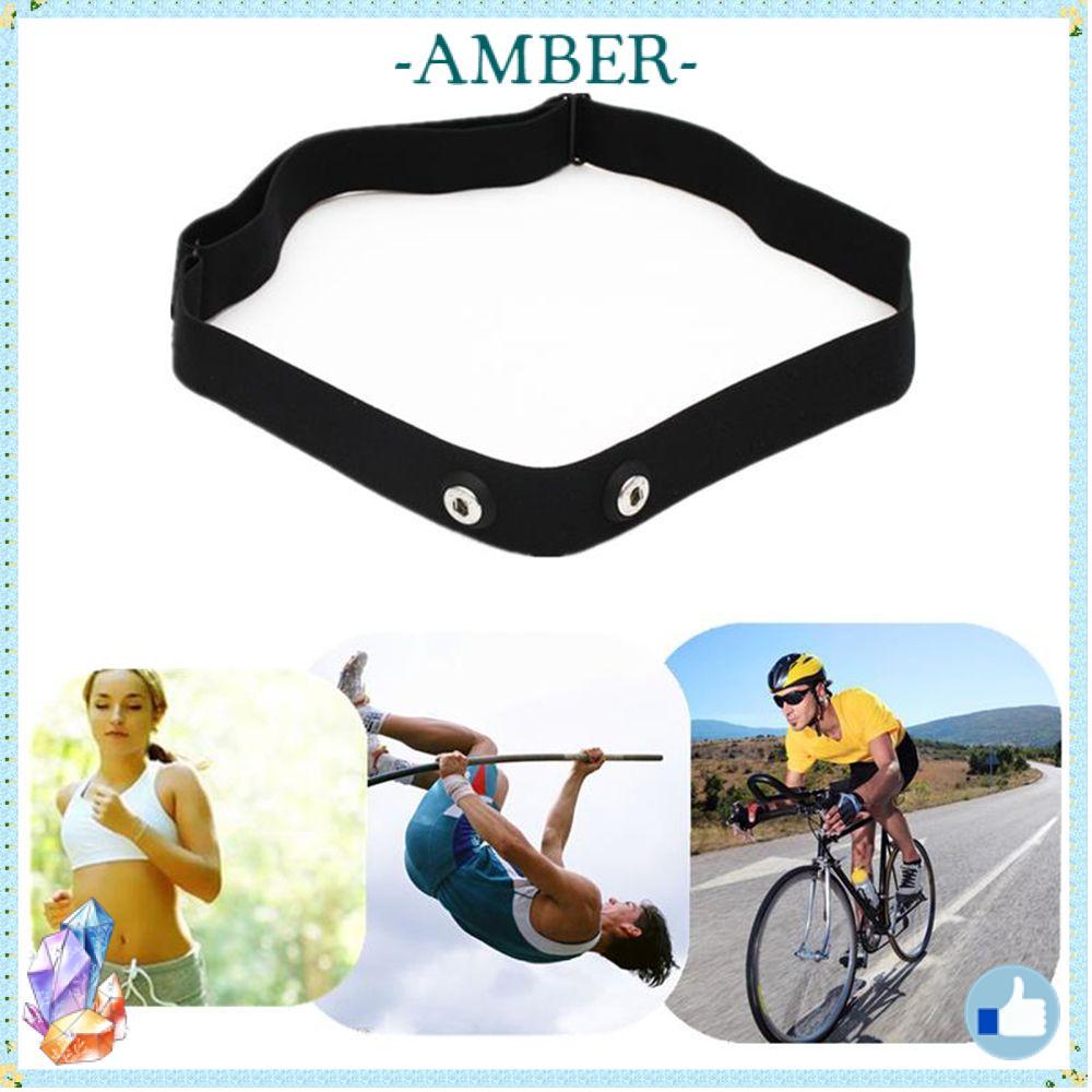 AMBER Heart Rate Monitor 4 สี Polar Sport Wahoo Strap