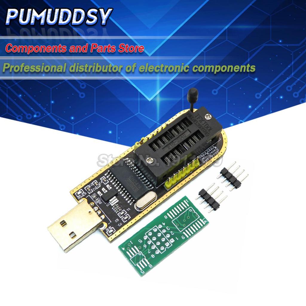 CH341A CH341 24 25 Series EEPROM Flash BIOS โปรแกรมเมอร์ USB พร้อมซอฟต์แวร์ไดร์เวอร์