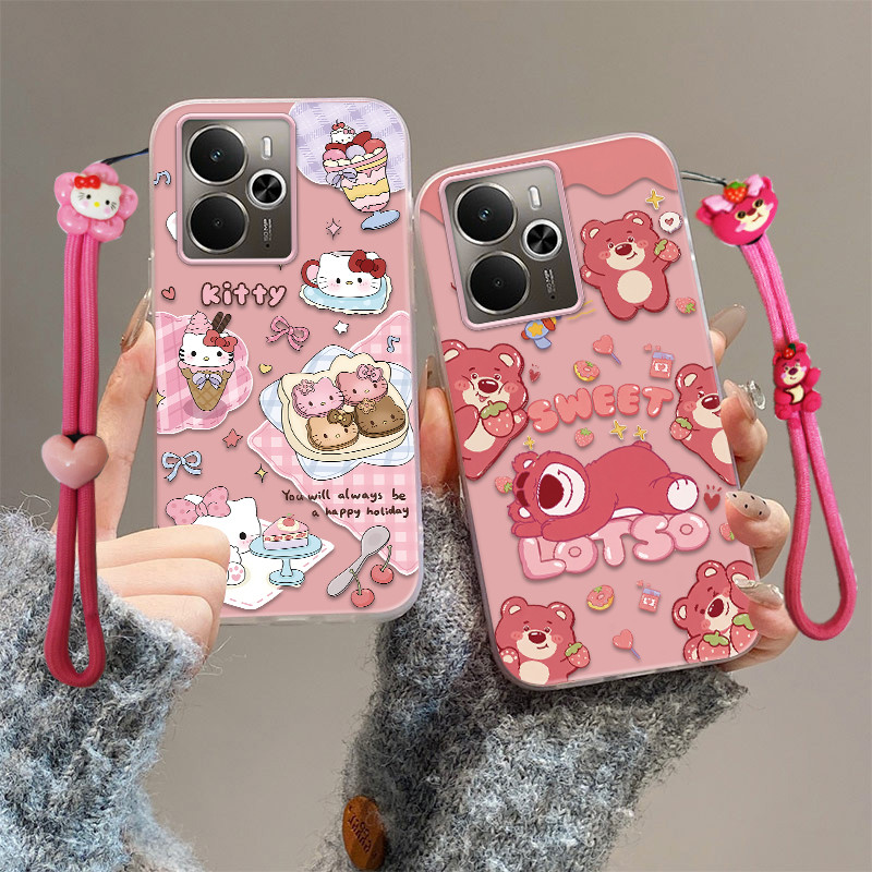 เคส realme 14 5g เคส realme 14t 5g เคสโทรศัพท์ป้องกันการตกน่ารัก
