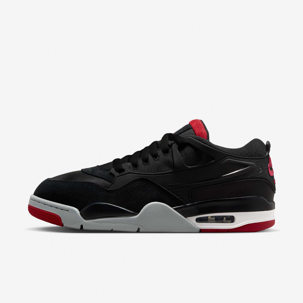 รองเท้าลําลอง Air Jordan 4 RM Mens Bred Black Low-Top Retro [ACS] FQ7939-061 FMUJ