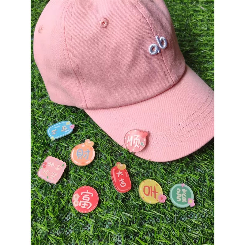 Magnetic Fortune Smooth Good Fortune Golf Hat Clip Mark Golf Location Ball Mark Green Ball Location 