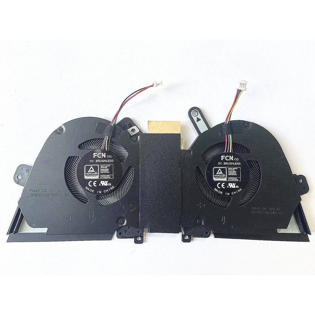 เหมาะสําหรับ Asus/Asus TUF Dash F15 FX516P Choice Air RTX3070 พัดลม 1 คู่