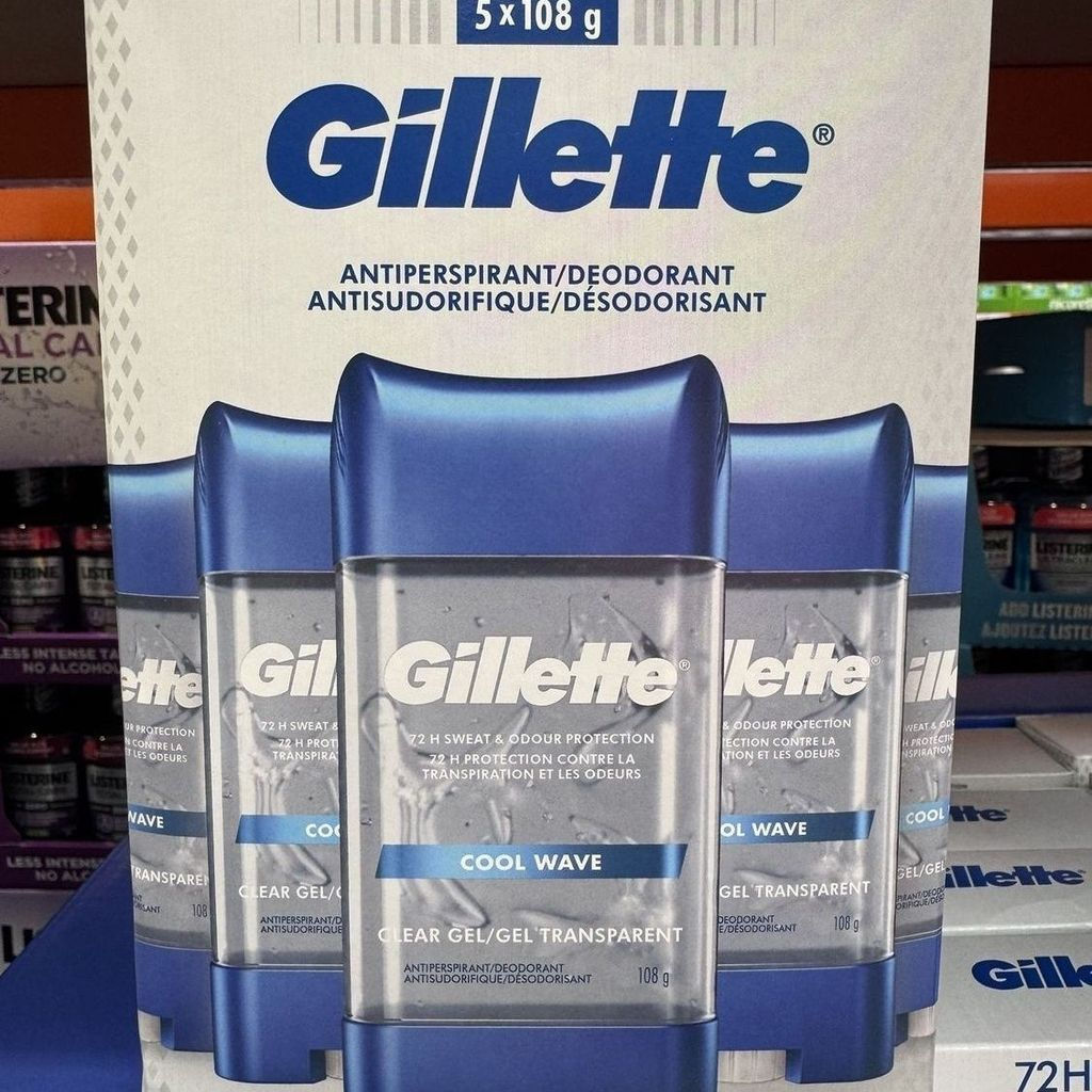 ขายร้อน พร้อมสต็อก Canada Gillette Gillette Mens Antiperspirant Deodorant Balm Antiperspirant Lotion