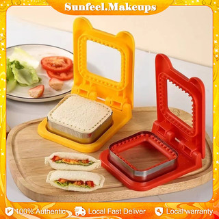 Cartoon Sandwich Bread Cutting Mold DIY Pocket Sandwich Maker Bread Baking Tool for Kids