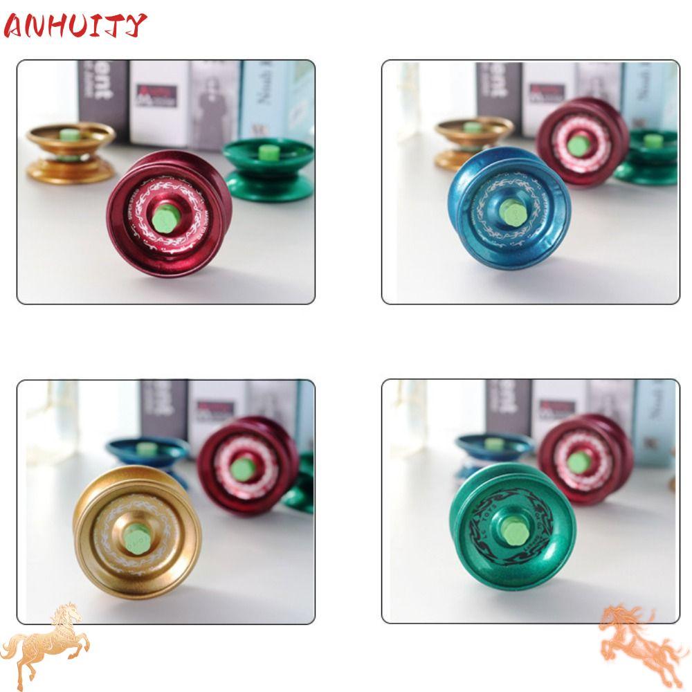ANHUITYJ 1A Yoyo Ball, Anti Drop Beginner Yoyo Toys, Alloy Concentration ทนทาน Dead Sleep Yoyo