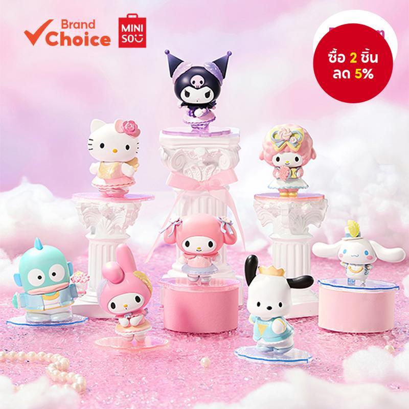 MINISO Sanrio Series Sanrio ตัวละครบัลเล่ต์ Mystery Figure กล่องตาบอดยอดนิยม IP 9 ซม. x 8 ซม. x 12 ซม.