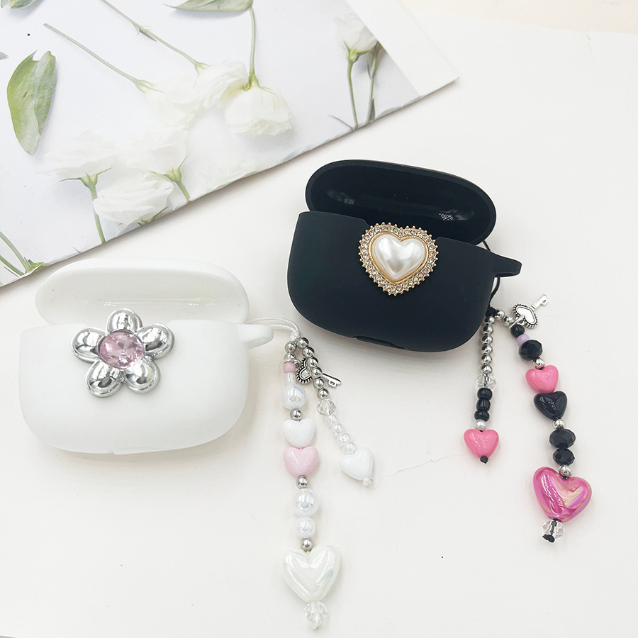 หรูหราสําหรับ Soundcore K20i A20i A25i A40/Life NOTE E/LIFE P2 mini/Life P3 กรณี keychian เคสซิลิโคน