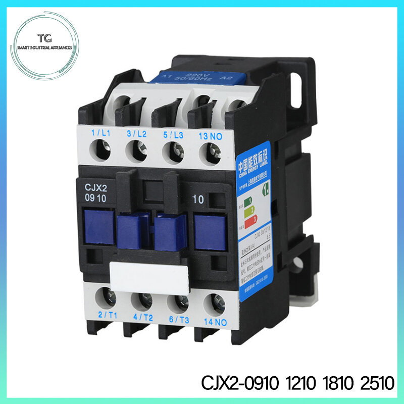 Chint AC Contactor 220V สามเฟส CJX2-0910 380V CJX2-1210 380V CJX2-1810 380v CJX226010 380V