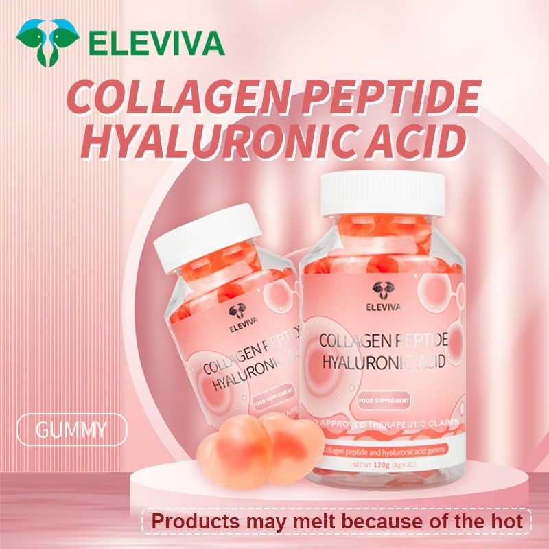 ELEVIVA Hyaluronic Acid Gummy พร้อมคอลลาเจนและกลูตาไธโอน