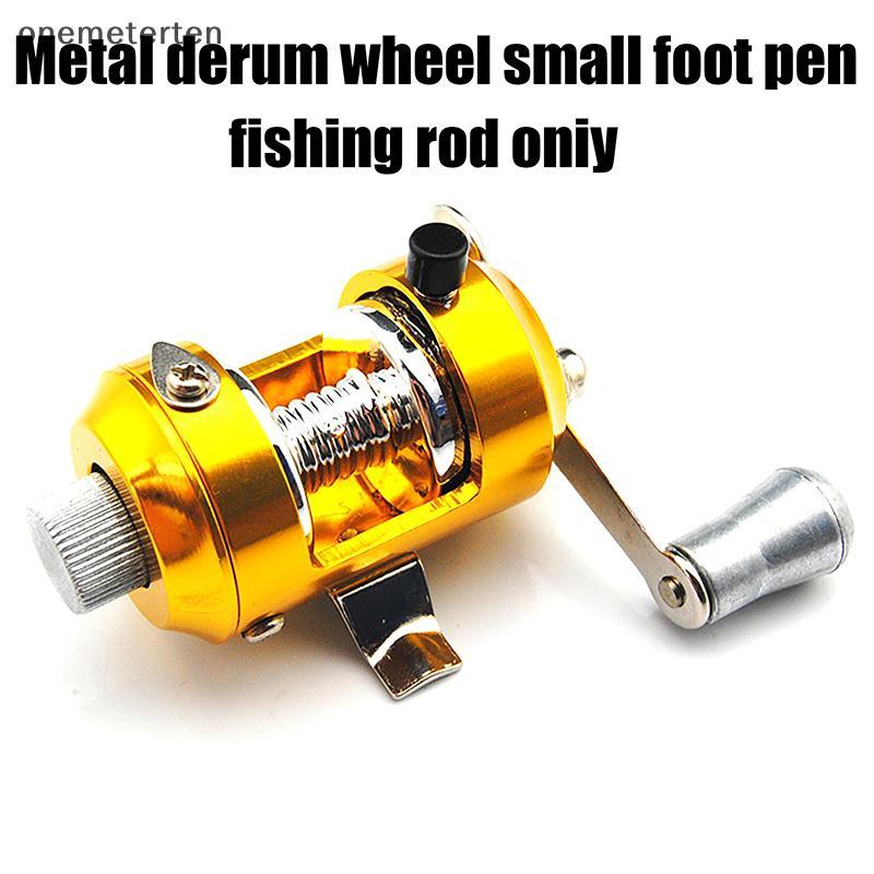 Rten โลหะกลอง Reelsmall เท้าปากกาตกปลา Rod สายตกปลาพิเศษ Reelice ตกปลา Reelloft และ ขวามือ Reels N
