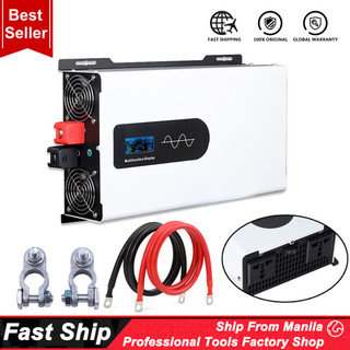 Pure Sine Wave Inverter DC 12/24V To AC 220V Off Grid Inverter Portable Converter Solar Car Inverter