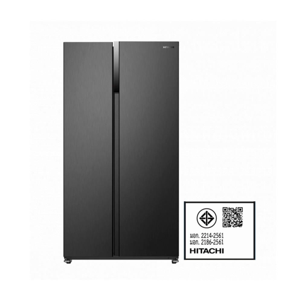 HITACHI ตู้เย็น side by side 18.5 คิว HRSN9552DDXTH รับประกันของเเท้