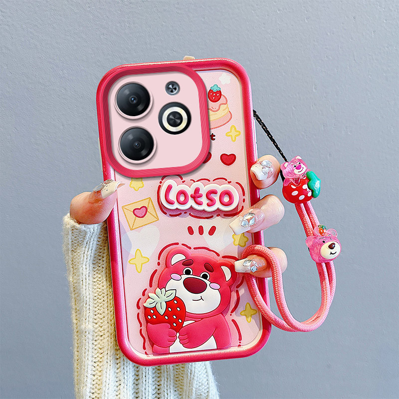 เคส Infinix Hot 40 / Hot 40 PRO Infinix Tecno Spark 20 Pro / X6836 / X6837 เคสน่ารักการ์ตูน 3D dollเคส เคสโทรศัพท์นุ่มน่ารัก-Casing BB-TYGZ - รูปที่ 6