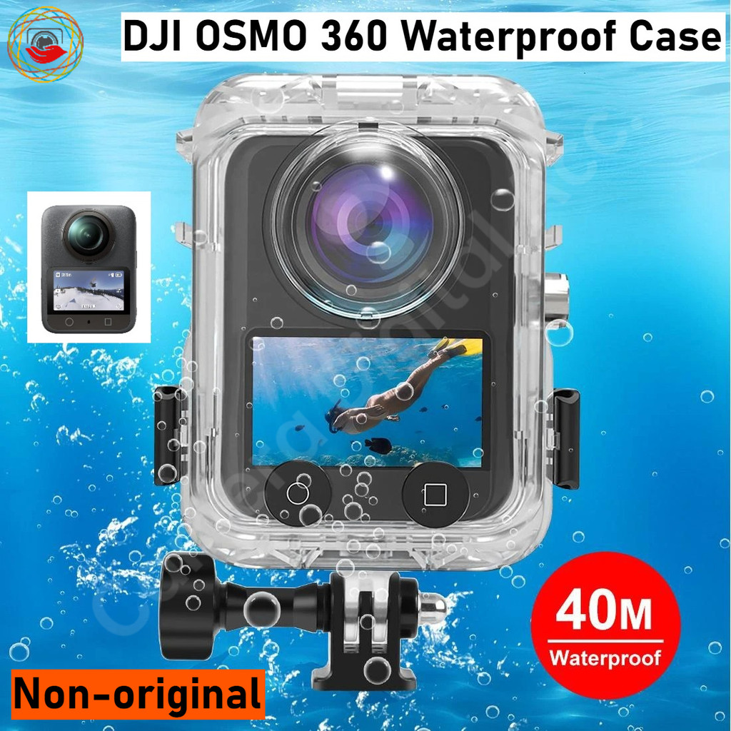 สําหรับเคสป้องกันกันน้ํา DJI 360 / เคสดําน้ํากันน้ํา 40M สําหรับกล้อง DJI OSMO 360