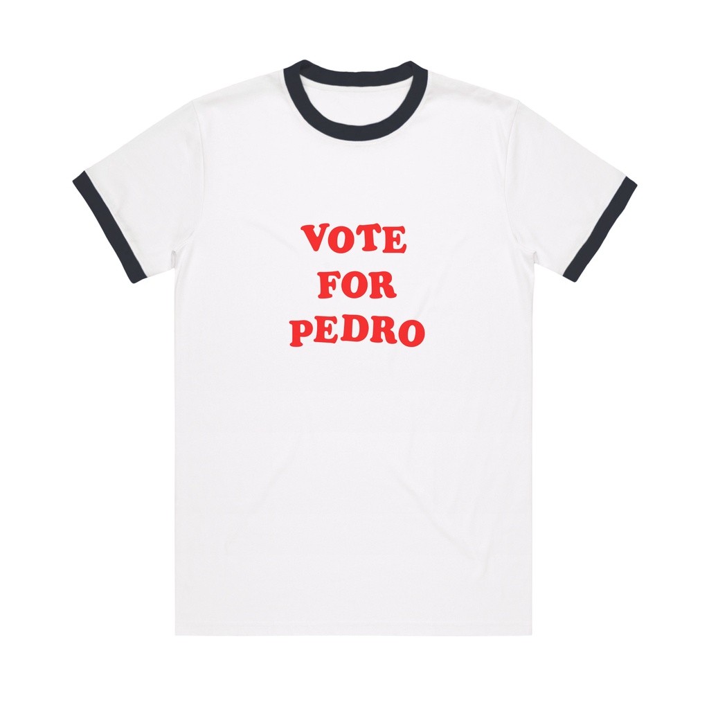 เสื้อยืด Napolon Dynamite Film - เสื้อยืด Vote for Pedro Movie