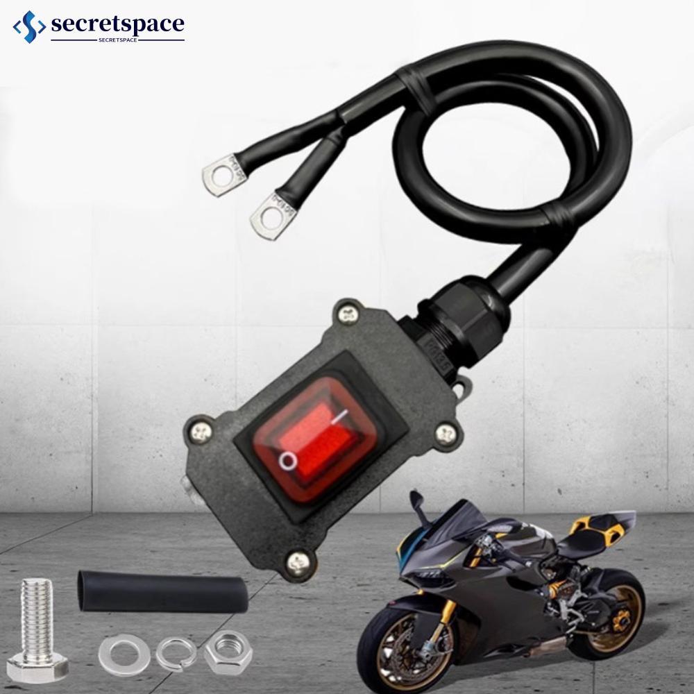 SECRETSPACE 30/50/100 ซม. 12 V/24 V รถจักรยานยนต์ฆ่าสวิทช์ Heavy Duty แบตเตอรี่ตัดการเชื่อมต่อสวิทช์